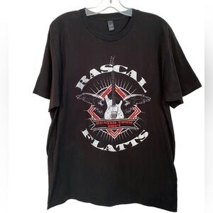 Rascal Flatts  Rewind Tour 2014 Concert T Shirt Adult XLG